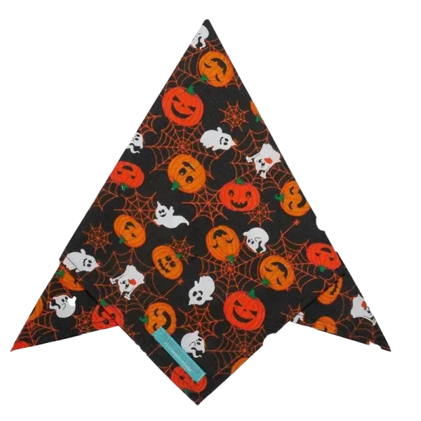 GUARDANAPO HALLOWEN PRETO ABOBORA E FANTASMA