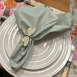 GUARDANAPO DE TRICOLINE FENDI POA BRANCO
